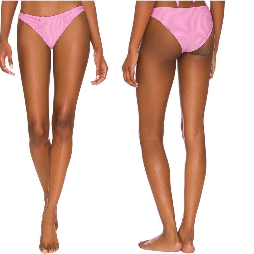 NWT‎ l*space  Sol Classic Bottom Rosebud Pink Ribbed
